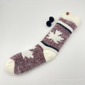 Wärmste bequeme Fuzzy -Slipper -Socken